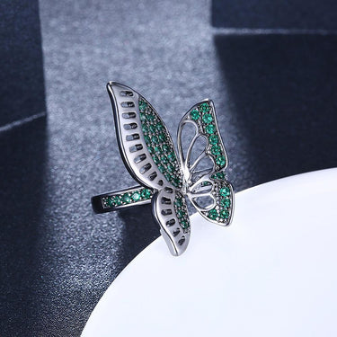 Green Butterfly Ring-Your Soul Place
